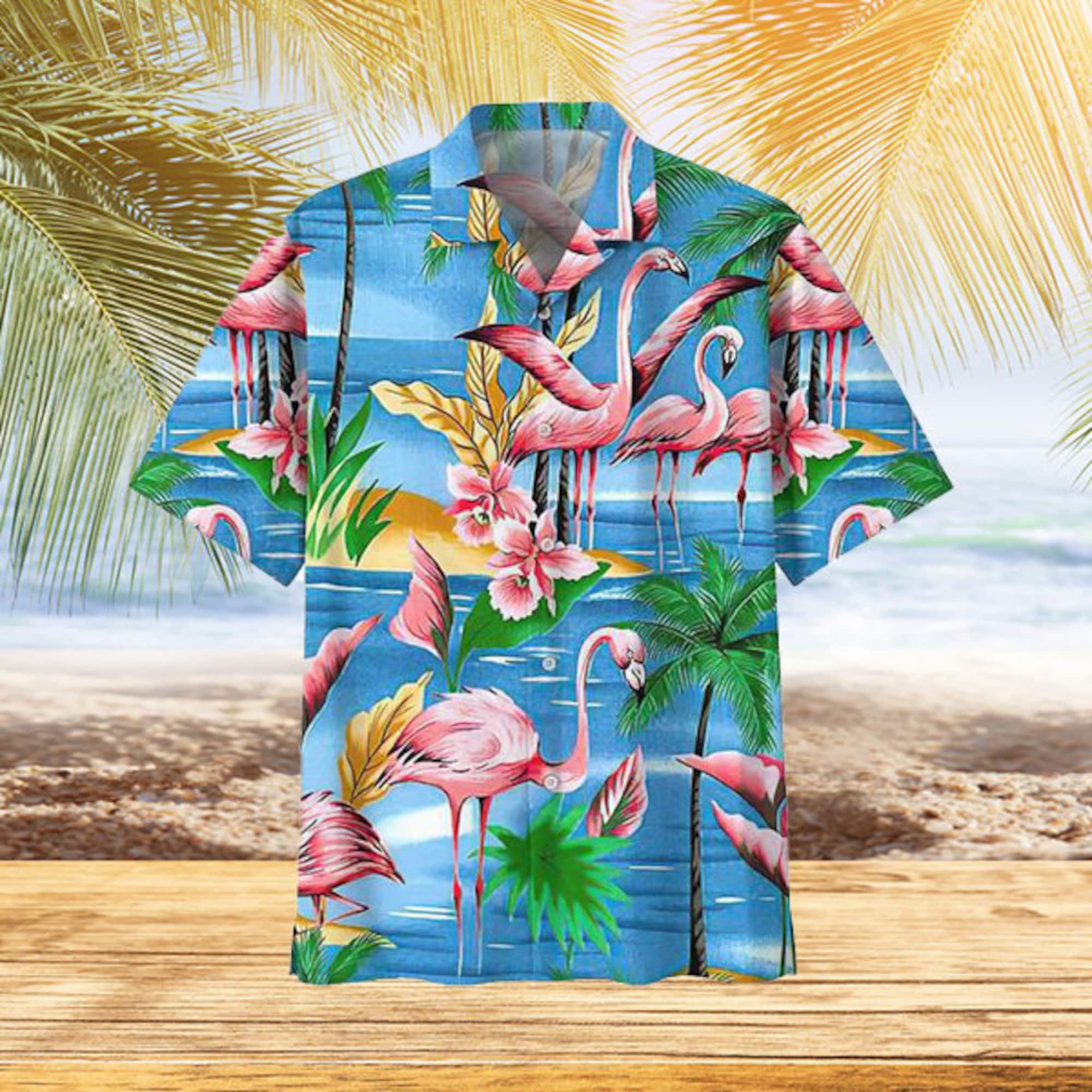 Flamingo Hawaiian Shirt