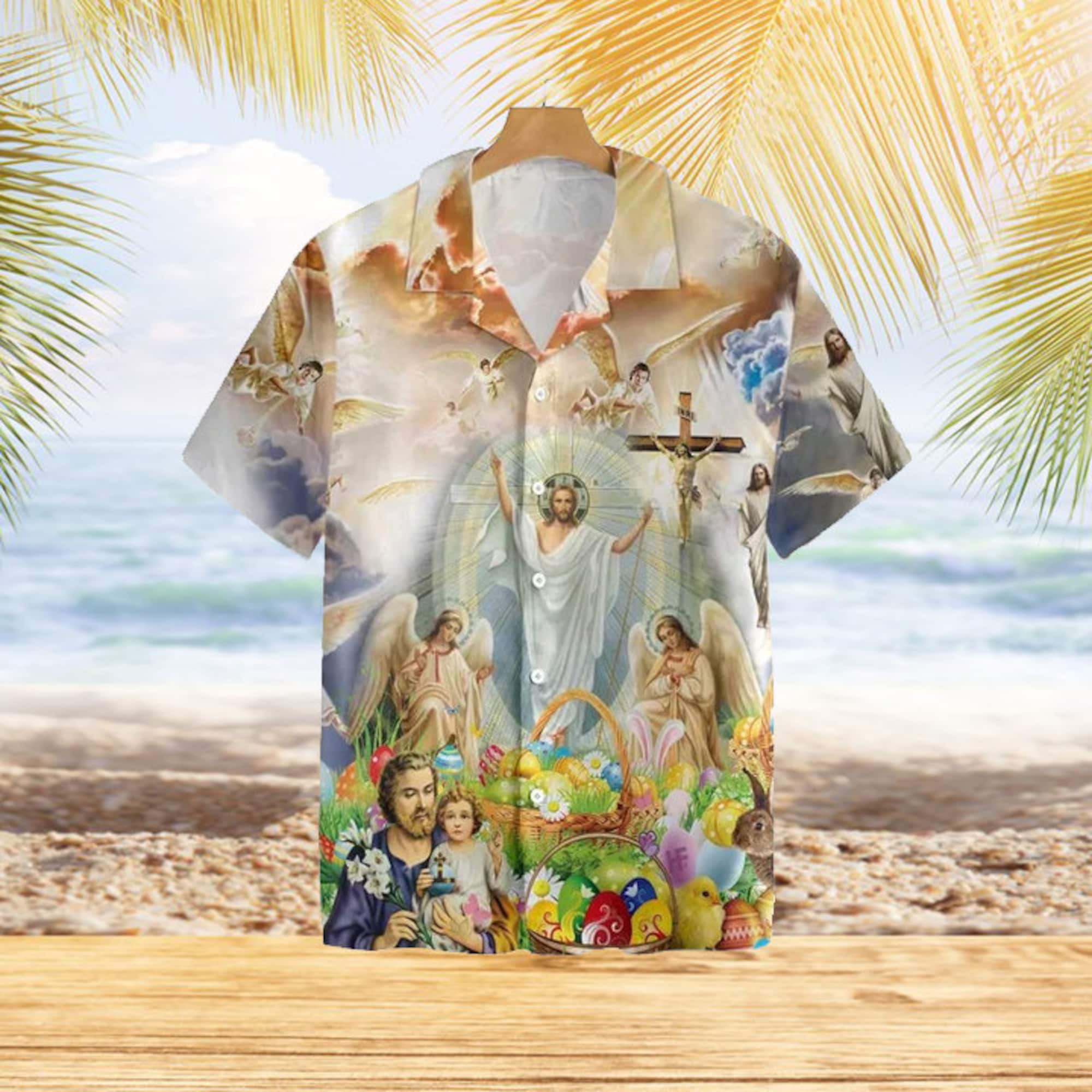 Jesus Happy Easter Hawaiian Shirt