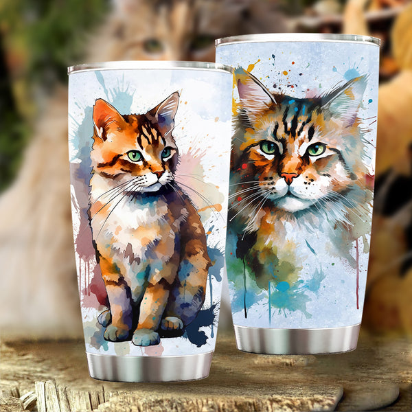 Oil Pant With Many Colors Stainless Steel Tumbler